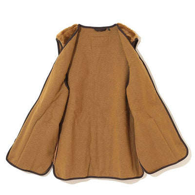 Barbour バブアー SL FRONT ZIP FUR LINER VEST スリムフィットフロントジップファーライナーベスト MLI0035/08210830