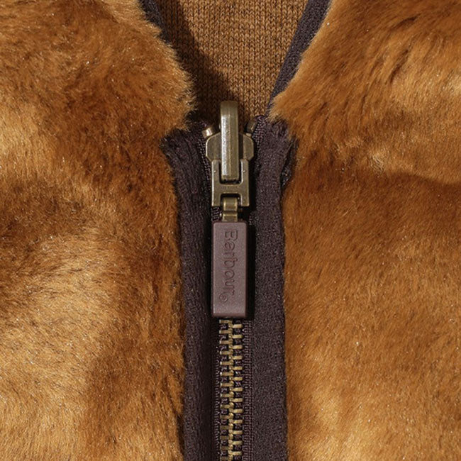 Barbour バブアー SL FRONT ZIP FUR LINER VEST スリムフィットフロントジップファーライナーベスト MLI0035/08210830
