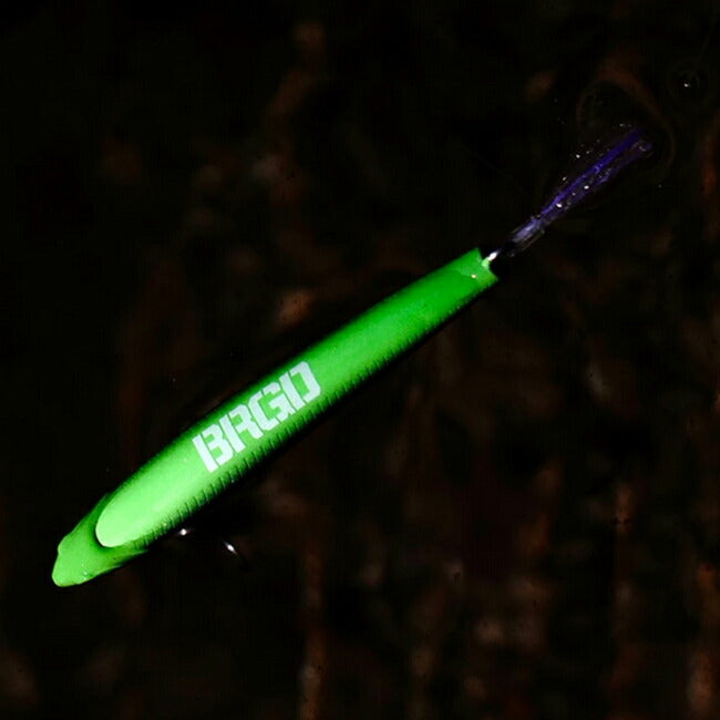 BASS BRIGADE バスブリゲード BRGD×DEPPY COLLABORATION LURE BLACK/NEON GREEN バスブリゲード×デッピーコラボレーションルアー DPBG02 【メール便・代引き不可】