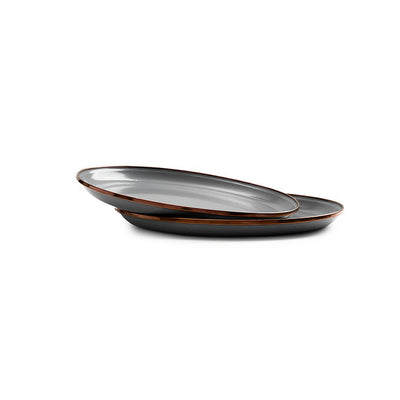 Barebones Living ベアボーンズリビング Enamel Salad Plate エナメルサラダプレート 2枚セット 8インチ 20235034