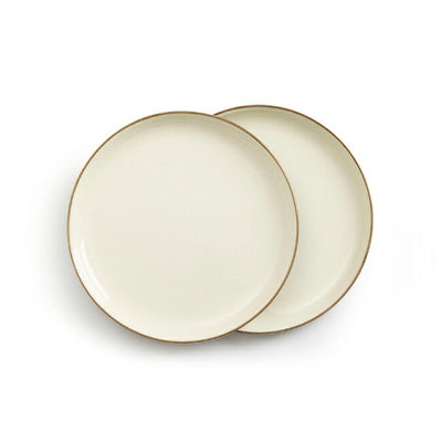 Barebones Living ベアボーンズリビング Enamel 2-Tone Deep Plate 2Set エナメル2トーンプレート 2枚セット 20235055