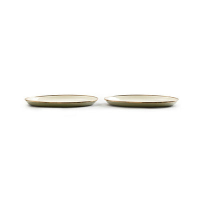 Barebones Living ベアボーンズリビング Enamel 2-Tone Deep Plate 2Set エナメル2トーンプレート 2枚セット 20235055