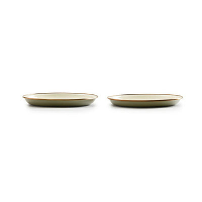Barebones Living ベアボーンズリビング Enamel 2-Tone Salad Plate 2Set エナメル2トーンサラダプレート 2枚セット 20235056