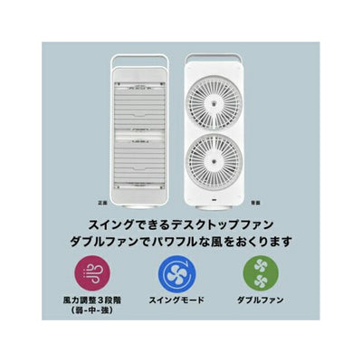 b.c.l ビーシーエル 585USBデスクトップダブルファン 125057/125058