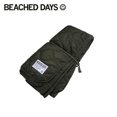 BEACHED DAYS ビーチドデイズ Military Quilting Blanket ミリタリーキルティングブランケット BY900009