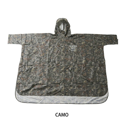 BEACHED DAYS ビーチドデイズ Waterproof Poncho ウォータープルーフポンチョ BY900026