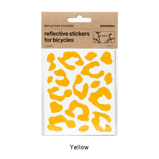 BOOKMAN ブックマン Reflective Stickers Leopard Print リフレクティブステッカー(豹柄) BM-347/348/349