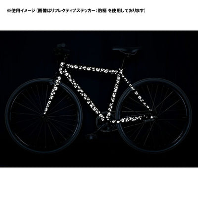 BOOKMAN ブックマン Reflective Stickers Flames リフレクティブステッカー(フレイム)