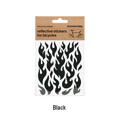 BOOKMAN ブックマン Reflective Stickers Flames リフレクティブステッカー(フレイム)