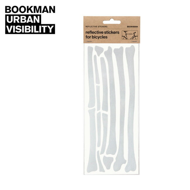 BOOKMAN ブックマン Reflective Bone Stickers リフレクティブボーンステッカー BM-379
