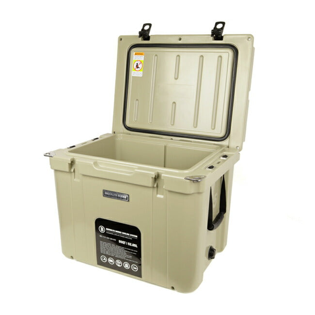 BROOKLYN WORKS ブルックリンワークス HARD COOLER 55QT ハードクーラー 1131-020-200-050
