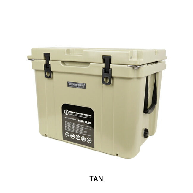 BROOKLYN WORKS ブルックリンワークス HARD COOLER 55QT ハードクーラー 1131-020-200-050