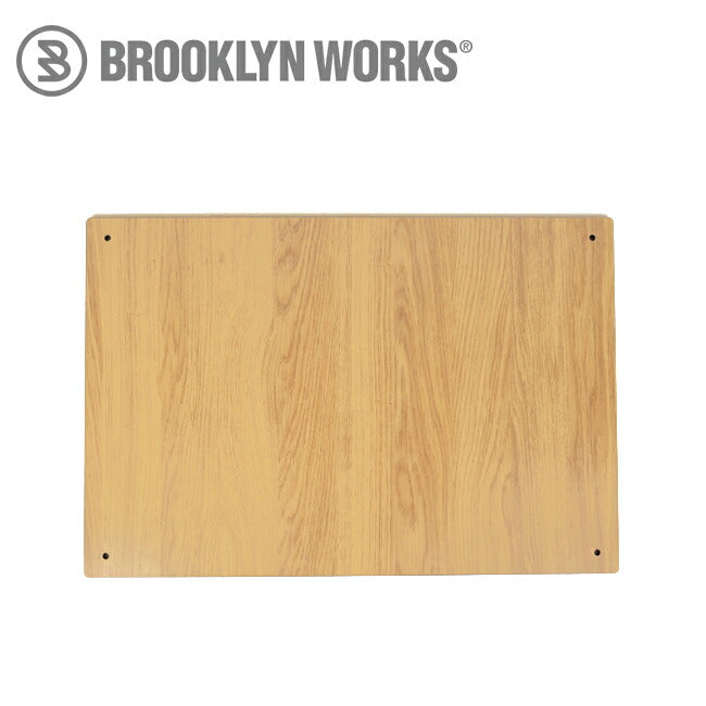 BROOKLYN WORKS ブルックリンワークス Z STORAGE BOX 80L Zストレージボックス80L WOOD TOP 11-01-2000-524-80T