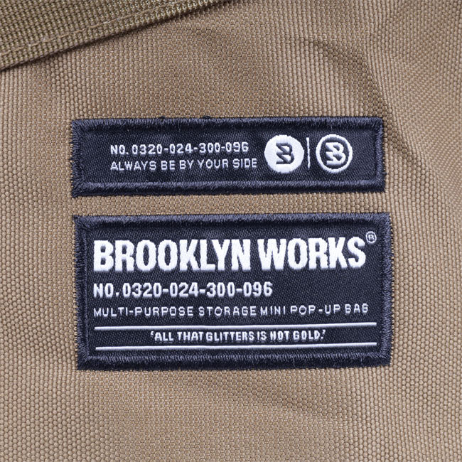 BROOKLYN WORKS ブルックリンワークス POP UP BAG MINI ポップアップバッグミニ 0320-024-300-096