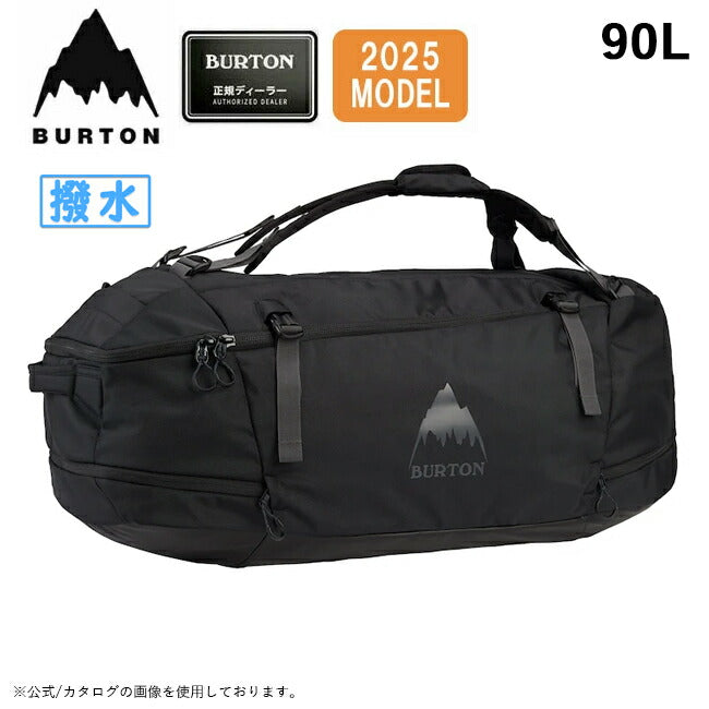 BURTON バートン Multipath Duffel Large 90L マルチパスダッフルL True Black Ballistic 205701