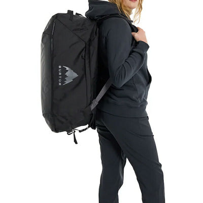 BURTON バートン Multipath Duffel Medium 60L Plus マルチパスダッフルエクスパンダブル True Black Ballistic 205711