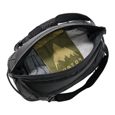 BURTON バートン Multipath Duffel Medium 60L Plus マルチパスダッフルエクスパンダブル True Black Ballistic 205711