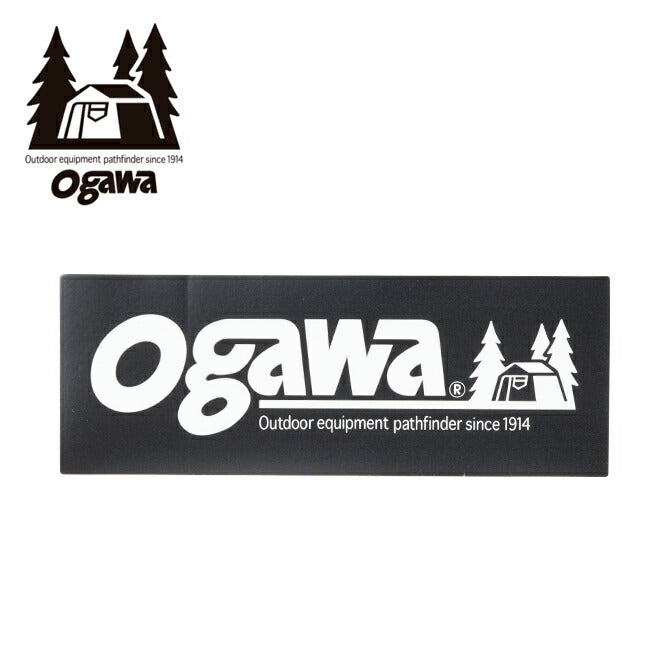 CAMPAL JAPAN キャンパルジャパン ogawaバナーステッカー 8063