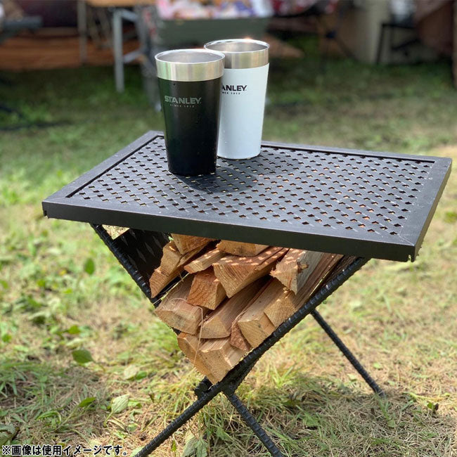 CAMP GEEKS キャンプギークス ファイヤーウッドスタンド&クーラーボックススタンド