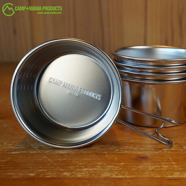 CAMP MANIA PRODUCTS キャンプマニアプロダクツ CMP STAINLESS CUP RC310 ステンレスカップ