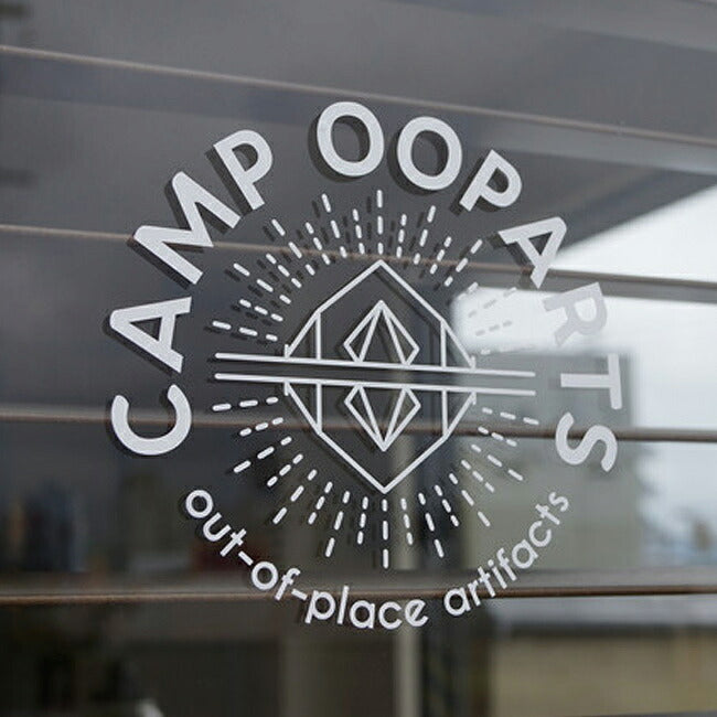 CAMP OOPARTS キャンプオーパーツ ステッカー φ130ｍｍ