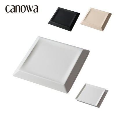 canowa カノワ スクエアリバーシブルプレート S 19cm cnw-2021-001