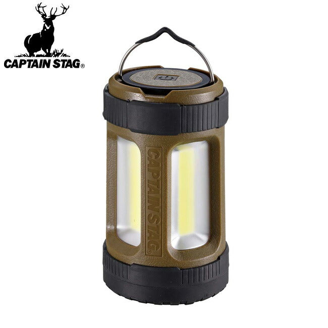 CAPTAIN STAG キャプテンスタッグ CS COBランタンミニ カーキ UK-4064