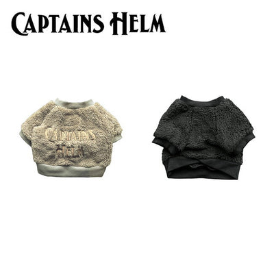 CAPTAINS HELM キャプテンズヘルム #DOGS BOA CREW NECK ドッグボアクルーネック CH21-SP-D03