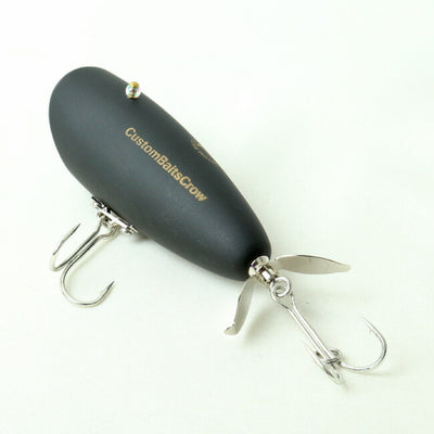 CustomBaitsCrow カスタムベイツクロー ハンドメイド トップウォータールアー スイッシャー たまがえる
