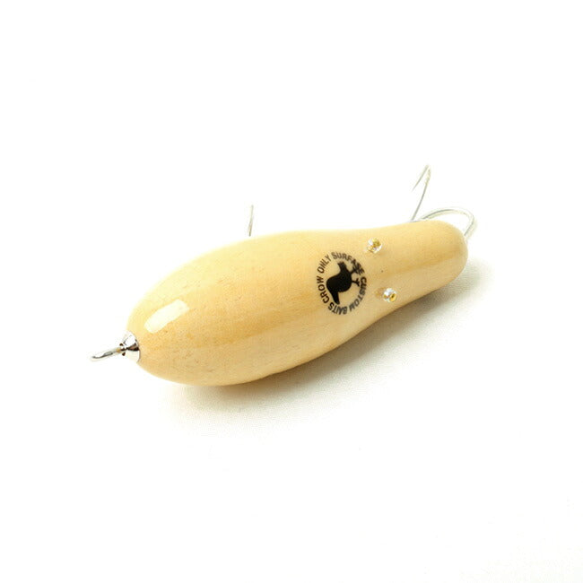 CustomBaitsCrow カスタムベイツクロー ハンドメイド トップウォータールアー ウッド ウフ