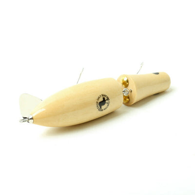 CustomBaitsCrow カスタムベイツクロー ハンドメイド トップウォータールアー ウッド ダブ