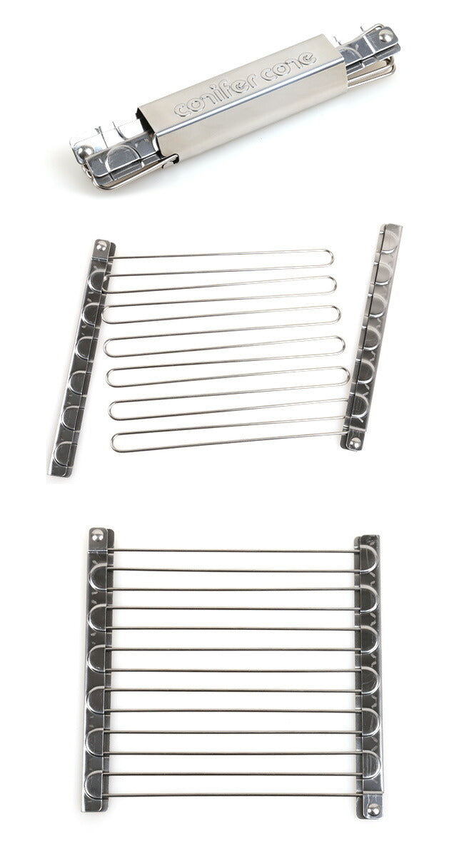 conifer cone コニファーコーン BBQ網 Folding BBQ net Roastmaster フォールディングBBQネット ローストマスター 焼き網 アウトドア バーベキュー キャンプ