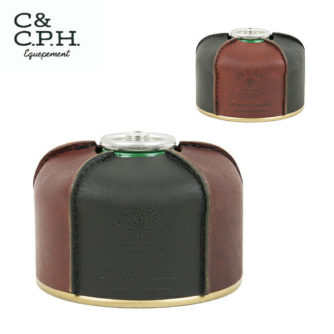 C&C.P.H.EQUIPEMENT シーアンドシーピーエイチイクイップメント OD缶COVER 110g (Olive Oil Leather) CEV1925