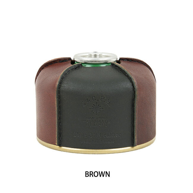 C&C.P.H.EQUIPEMENT シーアンドシーピーエイチイクイップメント OD缶COVER 110g (Olive Oil Leather) CEV1925