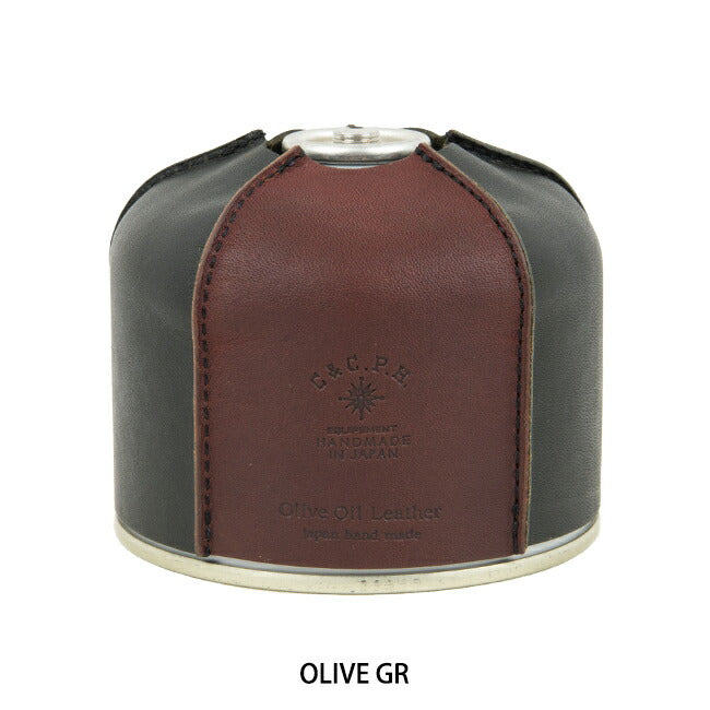 C&C.P.H.EQUIPEMENT シーアンドシーピーエイチイクイップメント OD缶COVER 250g (Olive Oil Leather) CEV1926