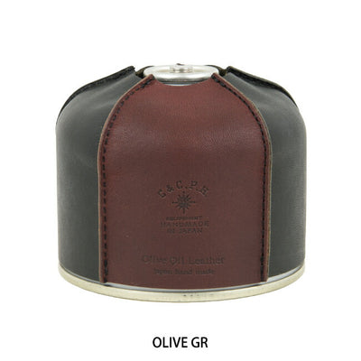 C&C.P.H.EQUIPEMENT シーアンドシーピーエイチイクイップメント OD缶COVER 250g (Olive Oil Leather) CEV1926