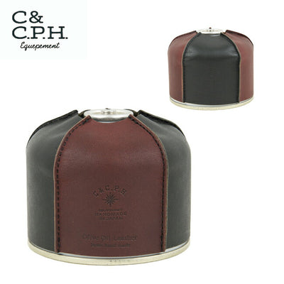 C&C.P.H.EQUIPEMENT シーアンドシーピーエイチイクイップメント OD缶COVER 250g (Olive Oil Leather) CEV1926