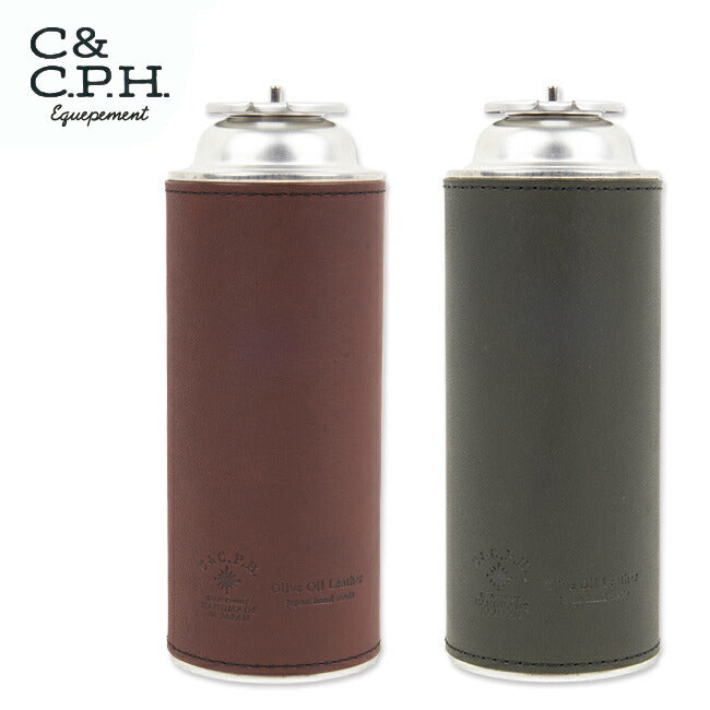 C&C.P.H.EQUIPEMENT シーアンドシーピーエイチイクイップメント CB缶COVER (Olive Oil Leather) CEV1927