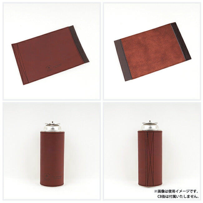 C&C.P.H.EQUIPEMENT シーアンドシーピーエイチイクイップメント CB缶COVER (Olive Oil Leather) CEV1927