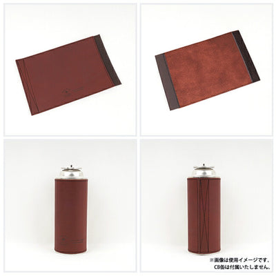 C&C.P.H.EQUIPEMENT シーアンドシーピーエイチイクイップメント CB缶COVER (Olive Oil Leather) CEV1927