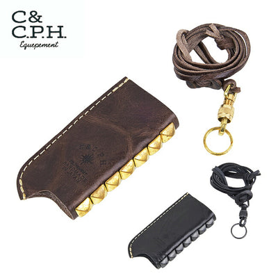 C&C.P.H.EQUIPEMENT シーアンドシーピーエイチイクイップメント ガスライターCASE (STUDS) CEV1934