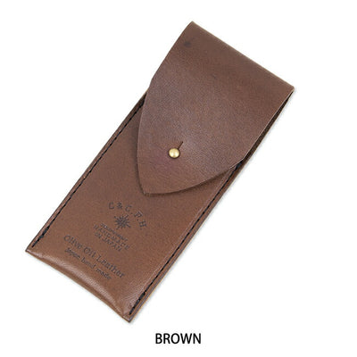 C&C.P.H.EQUIPEMENT シーアンドシーピーエイチイクイップメント レザーツールCASE (Olive Oil Leather) CEV1930