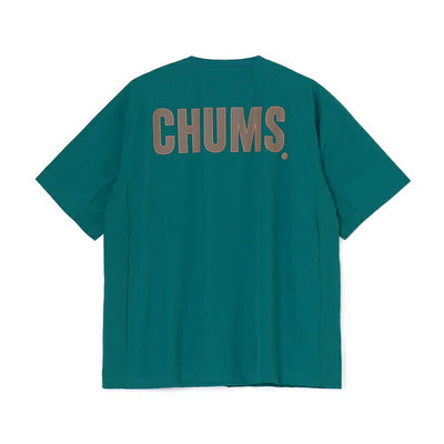★CHUMS チャムス Airtrail Stretch CHUMS T-Shirt エアトレイルストレッチチャムスTシャツ CH01-2580