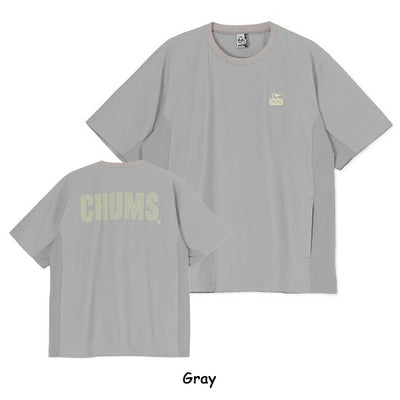 ★CHUMS チャムス Airtrail Stretch CHUMS T-Shirt エアトレイルストレッチチャムスTシャツ CH01-2580