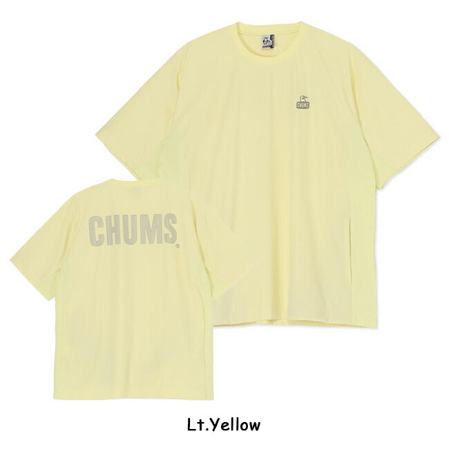 ★CHUMS チャムス Airtrail Stretch CHUMS T-Shirt エアトレイルストレッチチャムスTシャツ CH01-2580