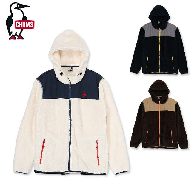 ★CHUMS チャムス Elmo Fleece Full Zip Parka エルモフリースフルジップパーカー CH04-1422