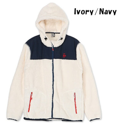 ★CHUMS チャムス Elmo Fleece Full Zip Parka エルモフリースフルジップパーカー CH04-1422