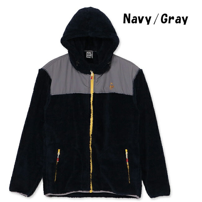 ★CHUMS チャムス Elmo Fleece Full Zip Parka エルモフリースフルジップパーカー CH04-1422