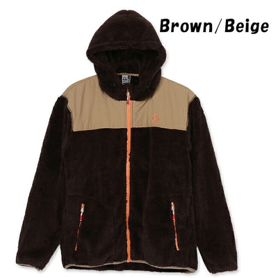 ★CHUMS チャムス Elmo Fleece Full Zip Parka エルモフリースフルジップパーカー CH04-1422