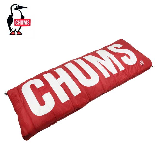 ★CHUMS チャムス Logo Slieeping Bag 10 RED ロゴスリーピングバッグ CH09-1251